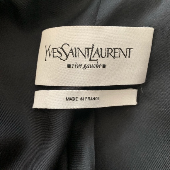 Yves Saint Laurent Silk Blazer - Picture 8 of 8
